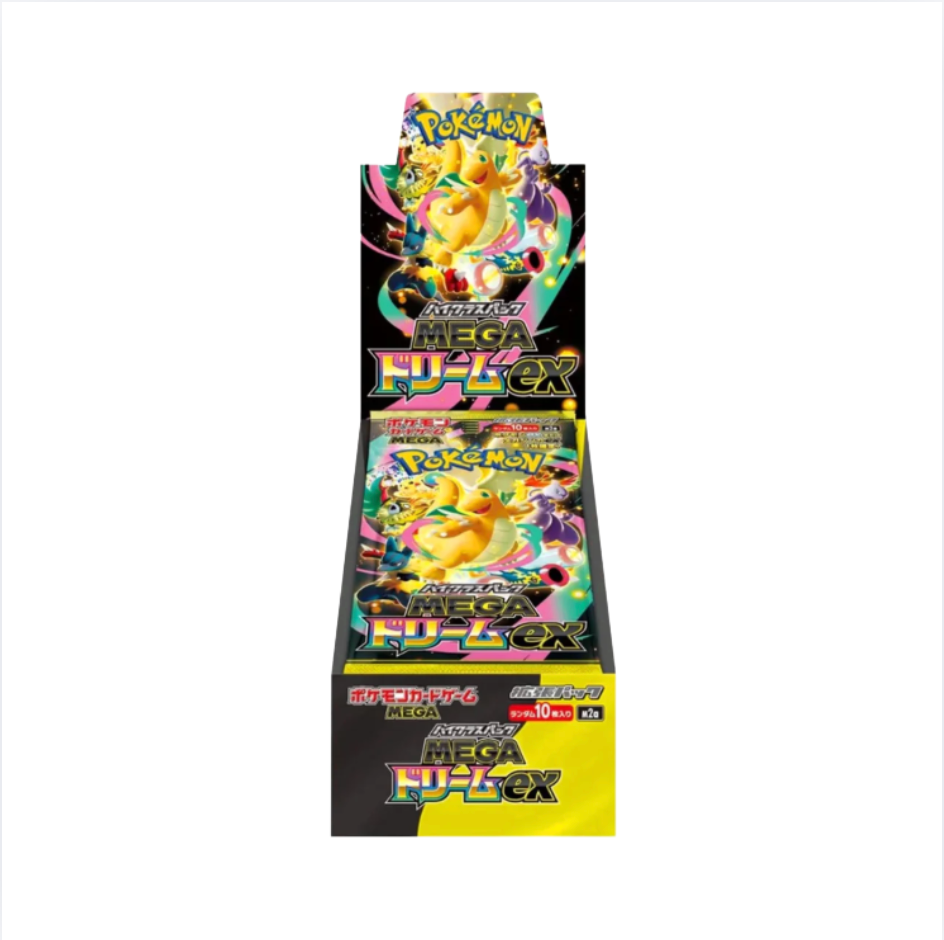Pokémon MEGA Dream ex Booster Box – Japanese Edition No shrink