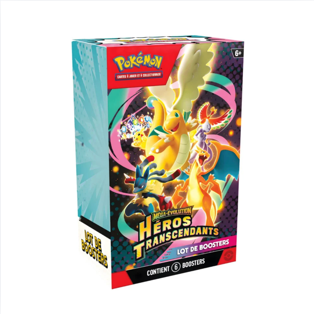 Pokémon: Mega Evolution - Transcendent Heroes - 6 Booster Bundle