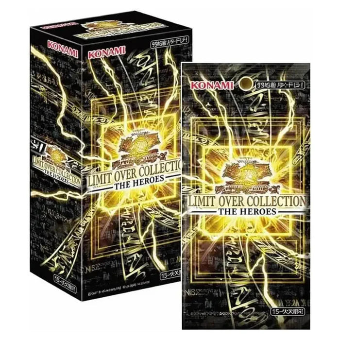 Box Yu Gi Oh Limit Over Collection The Heroes