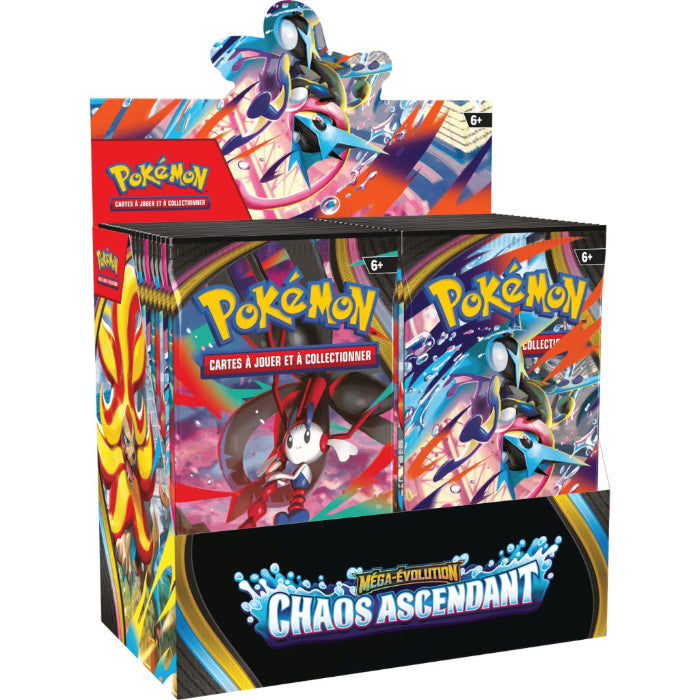 Display Box chaos ascendant Mega Amphinobi Sachanobi Pokemon Floette 