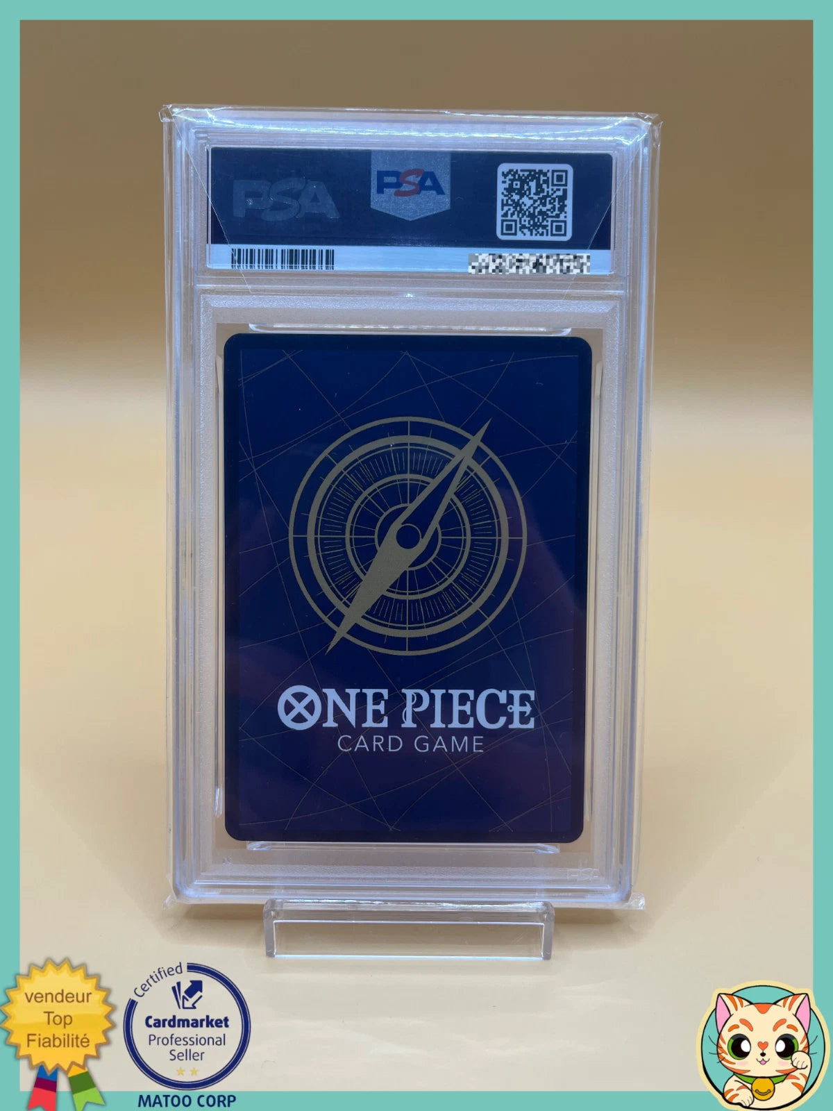 Carte One Piece Monkey D. Luffy (P-110) – One Piece Day 2025 – PSA 10 Édition Japonaise